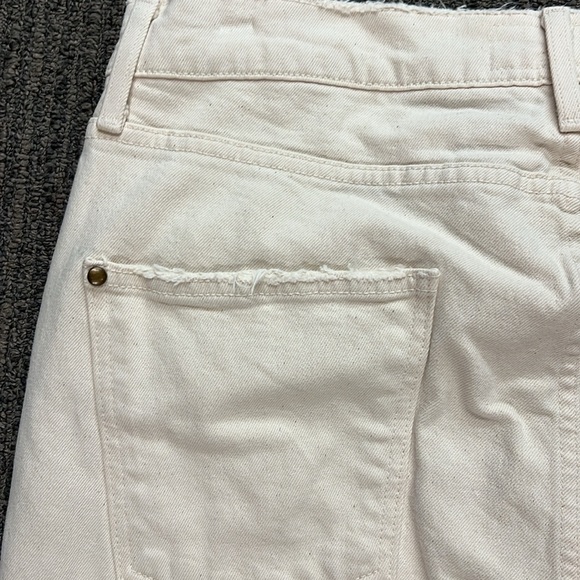 The Great. Cream denim full leg jeans - Picture 6 of 7